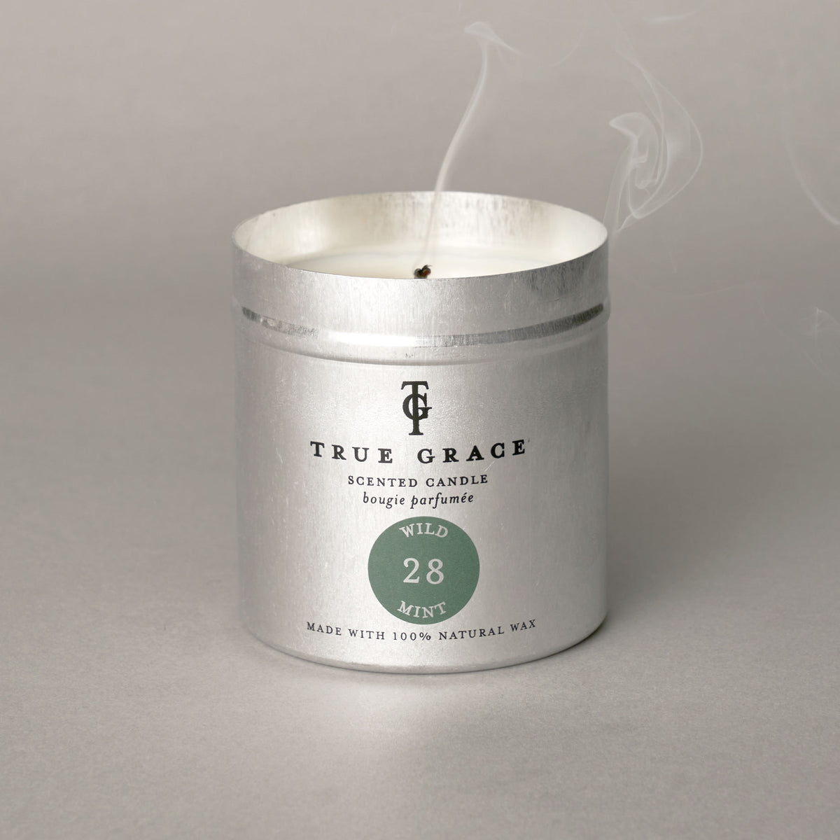 Wild Mint Tin Candle 13-1-D