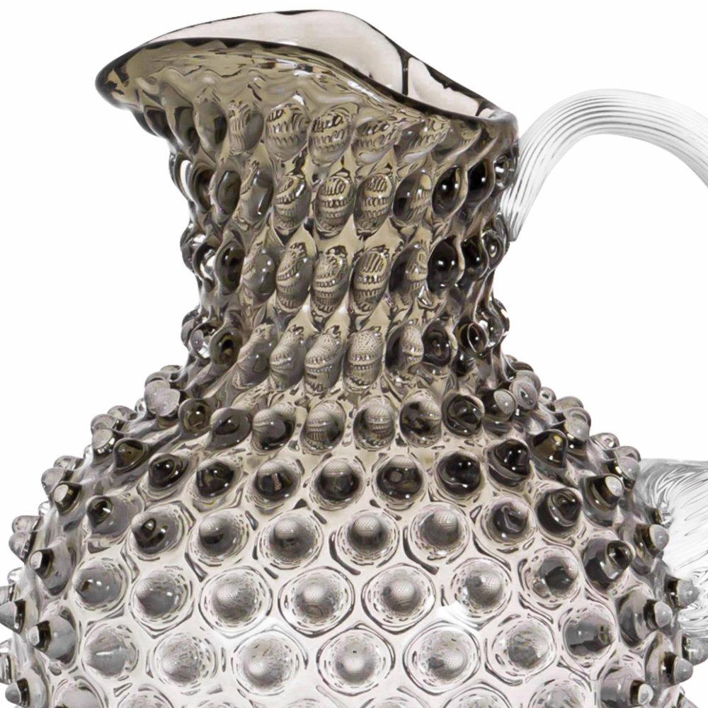 AVL27-2A-Paris Hobnail Jug - 2L - Cashmere